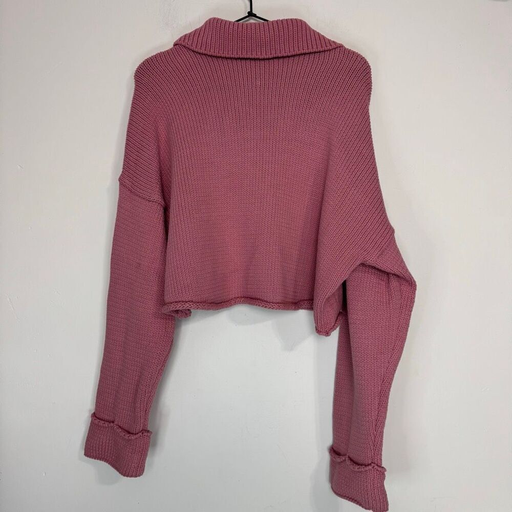 Show Me Your MuMu Crawford Collared Sweater XL - Picture 6 of 8
